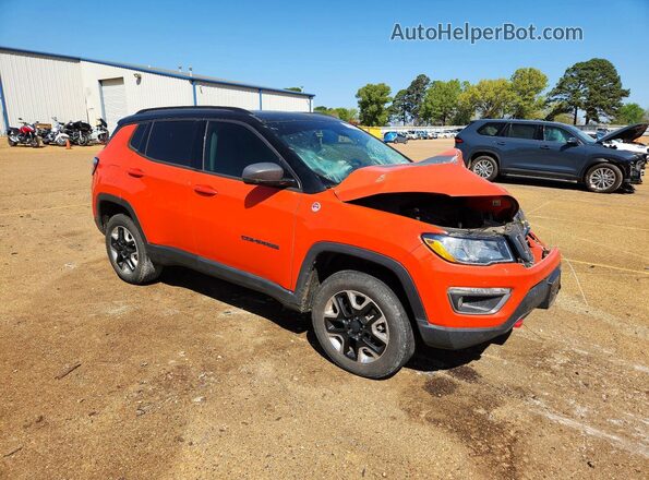 3C4NJDDB2HT631174 2017 JEEP COMPASS Orange Przód prawy