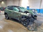 2018 Jeep Compass Trailhawk Green vin: 3C4NJDDB2JT207659
