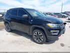 2019 Jeep Compass Trailhawk 4x4 Black vin: 3C4NJDDB2KT748115
