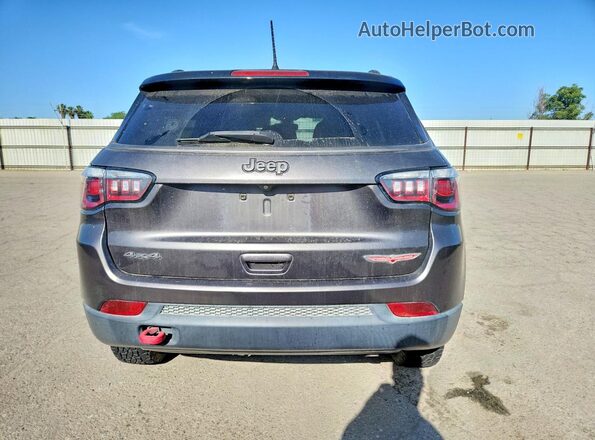 3C4NJDDB2KT786265 2019 JEEP COMPASS Gray Vista trasera