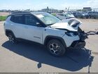 2022 Jeep Compass Trailhawk 4x4 White vin: 3C4NJDDB2NT193056