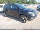 2022 Jeep Compass Trailhawk 4x4 Black vin: 3C4NJDDB2NT207697