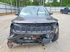 2018 Jeep Compass Trailhawk Gray vin: 3C4NJDDB3JT129229