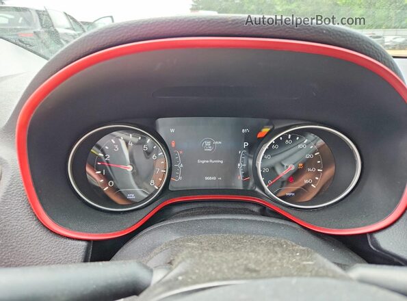3C4NJDDB3KT723191 2019 JEEP COMPASS White Vista del cuadro de instrumentos