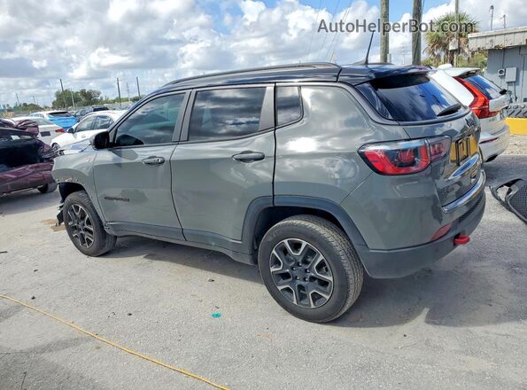 3C4NJDDB3LT132960 2020 JEEP COMPASS Серый Задняя левая четверть