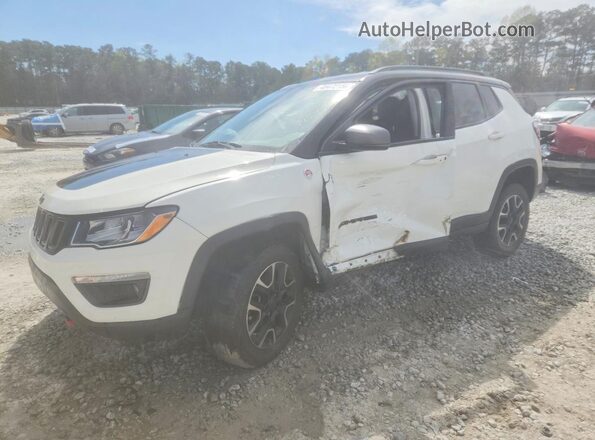 3C4NJDDB3LT171693 2020 JEEP COMPASS Белый Передняя левая четверть