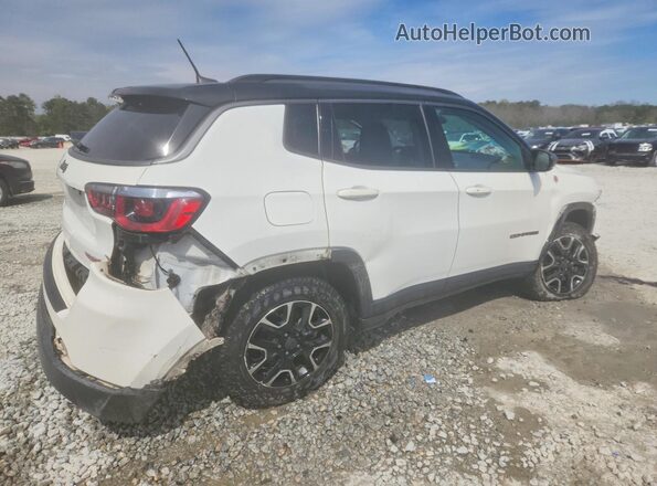 3C4NJDDB3LT171693 2020 JEEP COMPASS Белый Задняя правая четверть