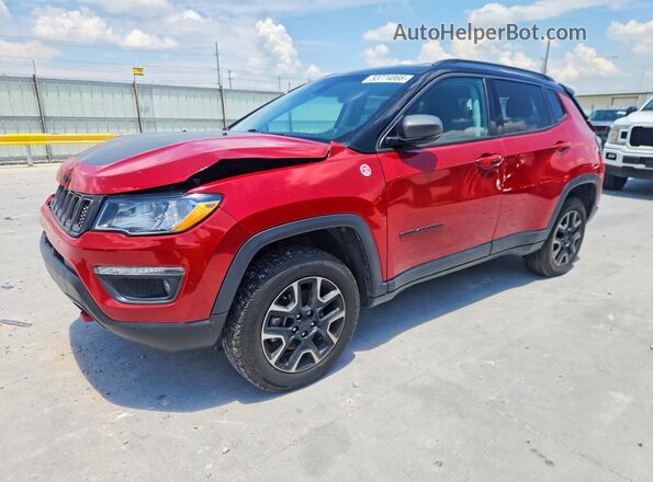 3C4NJDDB3LT177378 2020 JEEP COMPASS Красный Передняя левая четверть