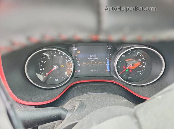 3C4NJDDB3LT222254 2020 JEEP COMPASS Серый Вид щитка приборов