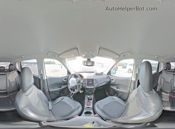 3C4NJDDB3LT222254 2020 JEEP COMPASS Серый Панорамный вид салона 360°