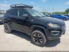 2018 Jeep Compass Trailhawk 4x4 Black vin: 3C4NJDDB4JT324143