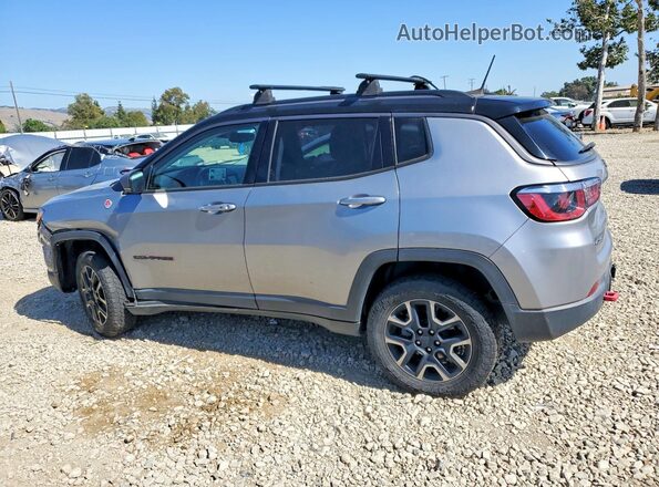3C4NJDDB4KT748133 2019 JEEP COMPASS Silver Հետևի ձախ