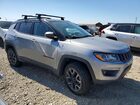 2019 Jeep Compass Trailhawk Silver vin: 3C4NJDDB4KT748133