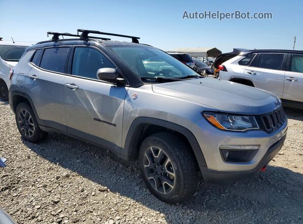 3C4NJDDB4KT748133 2019 JEEP COMPASS Silver Առջևի աջ