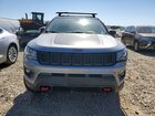 2019 Jeep Compass Trailhawk Silver vin: 3C4NJDDB4KT748133