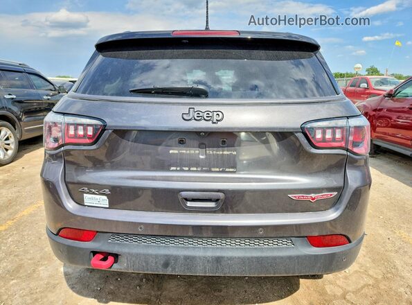 3C4NJDDB4KT790382 2019 JEEP COMPASS Угольный Вид сзади