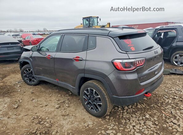 3C4NJDDB4MT589214 2021 JEEP COMPASS Серый Задняя левая четверть