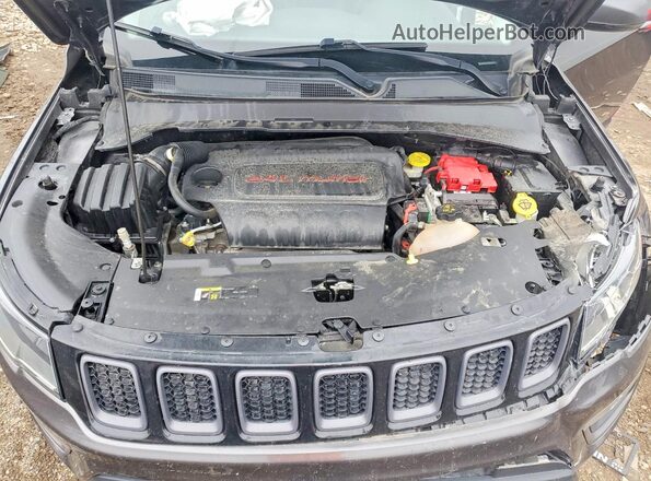 3C4NJDDB4MT589214 2021 JEEP COMPASS Серый Вид задней части салона