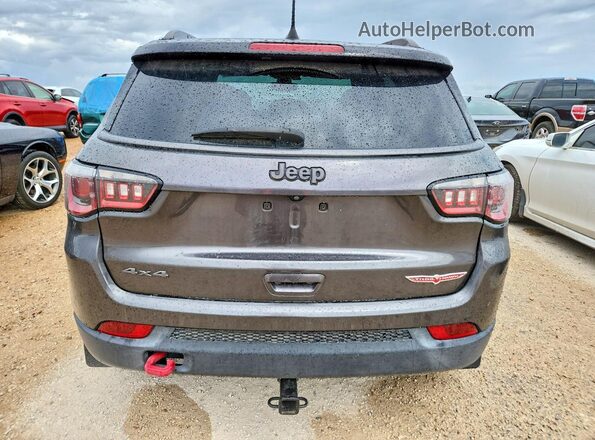 3C4NJDDB5HT667408 2017 JEEP COMPASS Gray უკანა ხედი