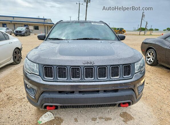 3C4NJDDB5HT667408 2017 JEEP COMPASS Gray წინა ხედი