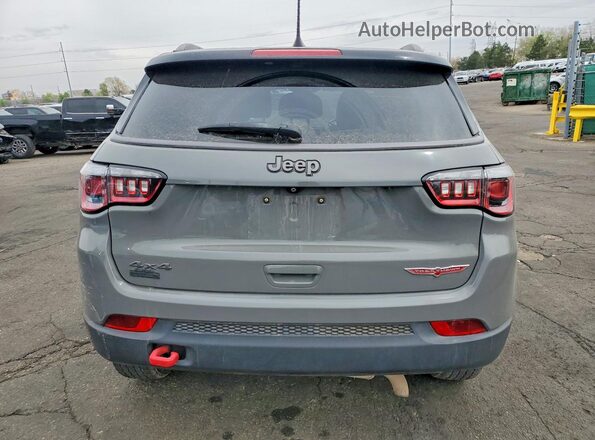 3C4NJDDB5KT703430 2019 JEEP COMPASS Серый Вид сзади