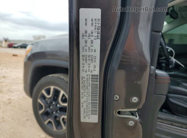 3C4NJDDB5KT722172 2019 JEEP COMPASS Угольный Вид наклейки с VIN-кодом