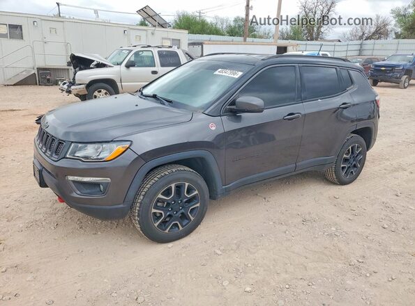 3C4NJDDB5KT722172 2019 JEEP COMPASS Угольный Передняя левая четверть