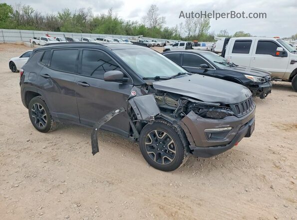 3C4NJDDB5KT722172 2019 JEEP COMPASS Угольный Передняя правая четверть