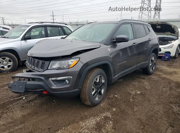 3C4NJDDB6HT646518 2017 JEEP COMPASS Угольный Передняя левая четверть
