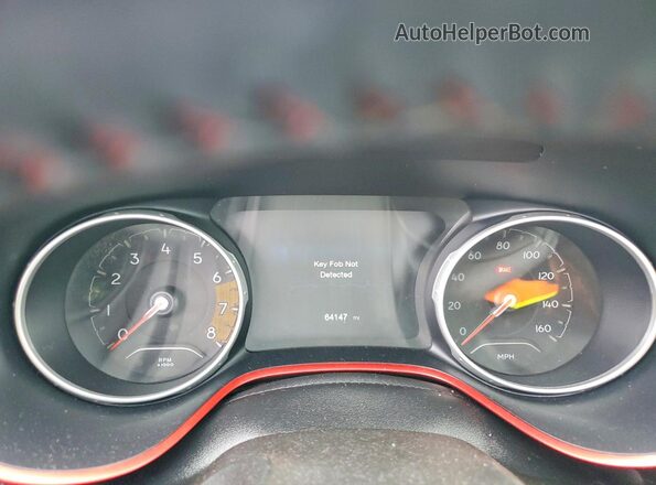 3C4NJDDB6HT646518 2017 JEEP COMPASS Угольный Вид щитка приборов