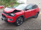 2018 Jeep Compass Trailhawk 4x4 Красный vin: 3C4NJDDB6JT234752
