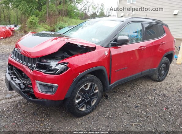 3C4NJDDB6JT234752 2018 JEEP COMPASS Красный Передняя левая четверть