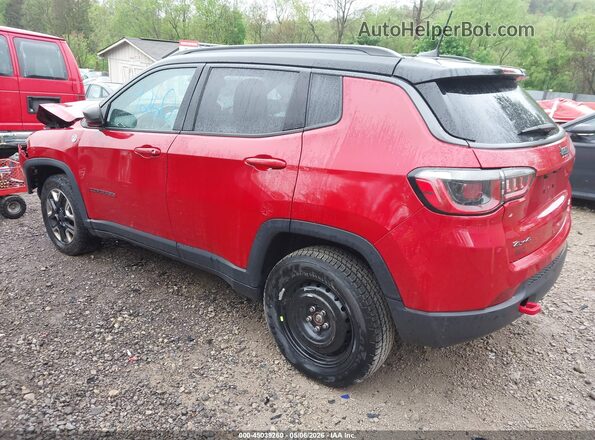 3C4NJDDB6JT234752 2018 JEEP COMPASS Красный Задняя левая четверть