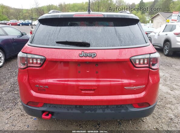 3C4NJDDB6JT234752 2018 JEEP COMPASS Красный 