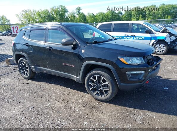 3C4NJDDB6LT163622 2020 JEEP COMPASS Black Front right