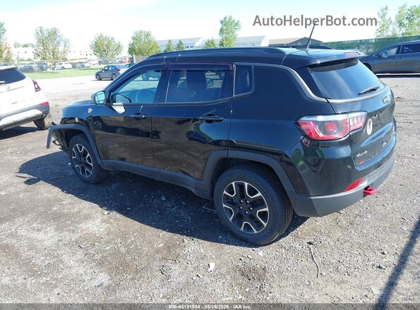 3C4NJDDB6LT163622 2020 JEEP COMPASS Black Rear left