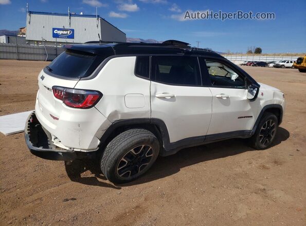 3C4NJDDB6LT221180 2020 JEEP COMPASS Белый Задняя правая четверть