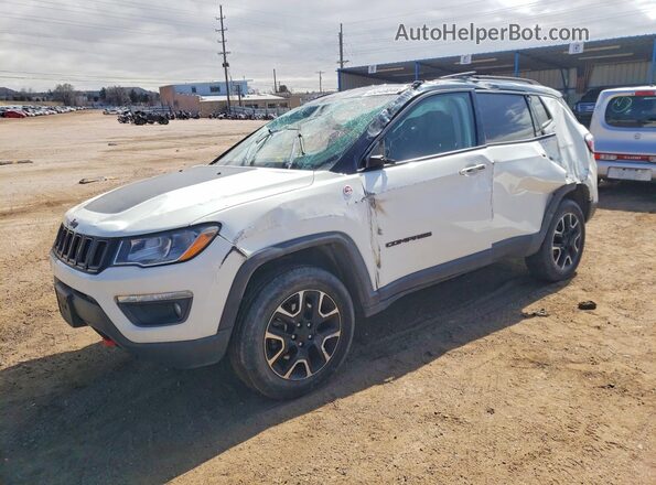 3C4NJDDB6LT221180 2020 JEEP COMPASS Белый Передняя левая четверть