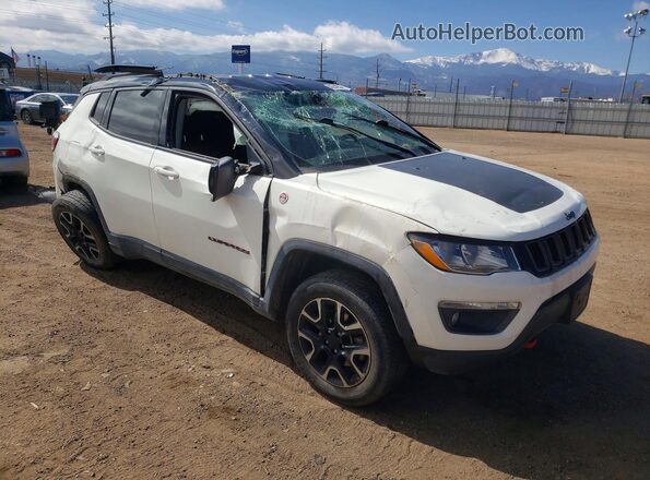 3C4NJDDB6LT221180 2020 JEEP COMPASS Белый Передняя правая четверть
