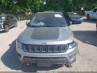 2017 Jeep New Compass Trailhawk 4x4 Silver vin: 3C4NJDDB7HT636113