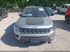 2017 Jeep New Compass Trailhawk 4x4 Silver vin: 3C4NJDDB7HT636113