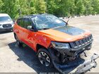 2017 Jeep New Compass Trailhawk 4x4 Orange vin: 3C4NJDDB7HT657642