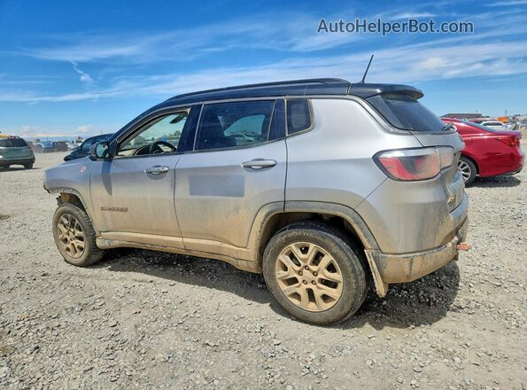 3C4NJDDB7KT667725 2019 JEEP COMPASS Silver Tył lewy