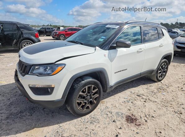 3C4NJDDB7LT170739 2020 JEEP COMPASS White წინა მარცხენა ხედი სამი მეოთხედიდან