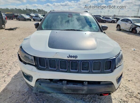 3C4NJDDB7LT170739 2020 JEEP COMPASS White წინა ხედი