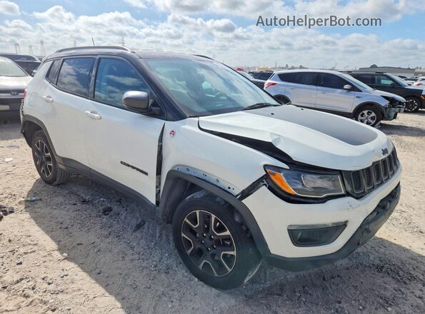 3C4NJDDB7LT170739 2020 JEEP COMPASS White წინა მარჯვენა