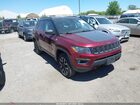 2021 Jeep Compass Trailhawk 4x4 Maroon vin: 3C4NJDDB7MT519917