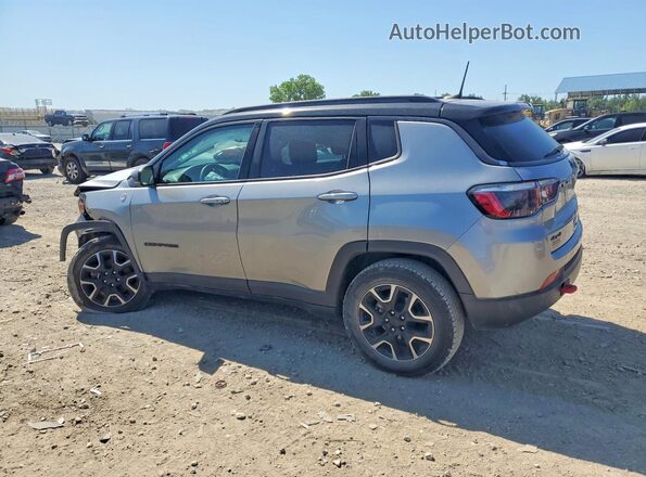 3C4NJDDB7MT583827 2021 JEEP COMPASS Серебряный Задняя левая четверть