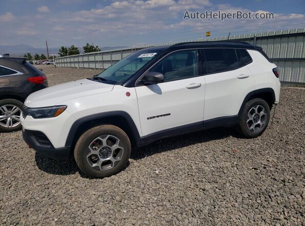 3C4NJDDB7NT145147 2022 JEEP COMPASS White Przód lewy