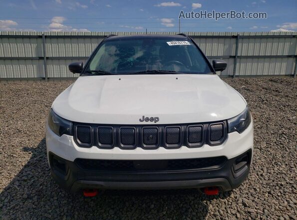 3C4NJDDB7NT145147 2022 JEEP COMPASS White Widok z przodu